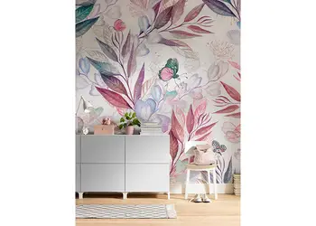 fototapet floral mov eucalyptus komar