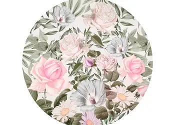 fototapet rotund daphne komar autoadeziv 125 cm diametru