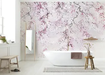 fototapet floral roz komar inx6013