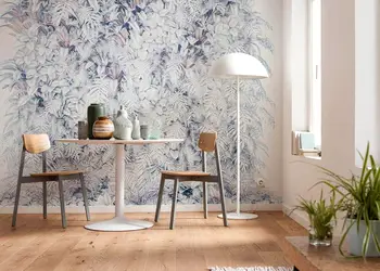 fototapet floral vertical garden