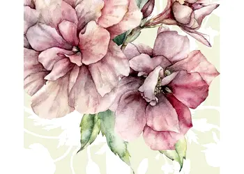 fototapet floral la flor komar 300 280 cm