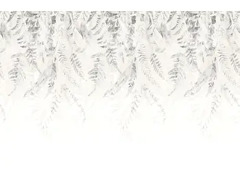 fototapet floral gri komar illuminating ivy