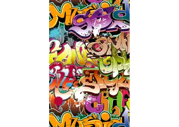 fototapet modern graffiti