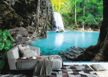 fototapet peisaj cascada