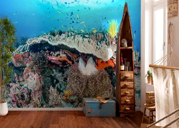 fototapet peisaj marin komar coral reef