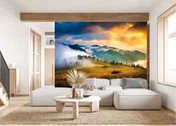 fototapet peisaj montan