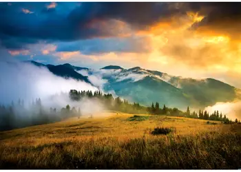 fototapet peisaj montan