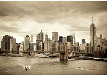 fototapet peisaj urban manhattan