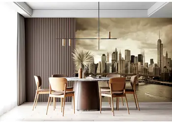 fototapet peisaj urban manhattan