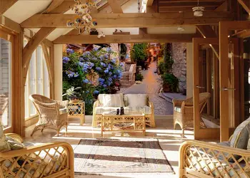 fototapet peisaj vicolo