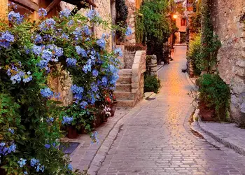 fototapet peisaj vicolo