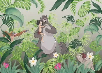 fototapet copii cartea junglei komar 400 280 cm