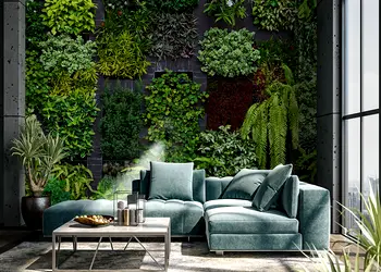 fototapet plante verzi Erismann hanging garden