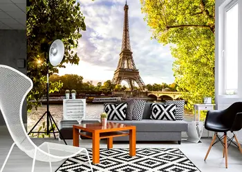 fototapet seine in paris