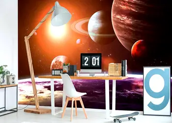 fototapet sistemul solar dimex planete 375 250 cm