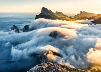 fototapet peisaj soul of light