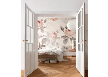 fototapet floral La maison