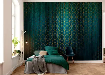 fototapet verde mystique vert