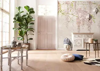 fototapet wisteria komar model floral lila 400 280