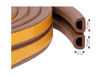 garnitura de etansare ferestre si geamuri dubla 2m 4m s1