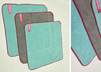 lavete microfibra si racleta cauciuc pentru curatarea geamurilor