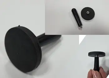 racleta magnetica si 2 magneti pentru colantari auto