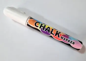 marker creta lichida alba