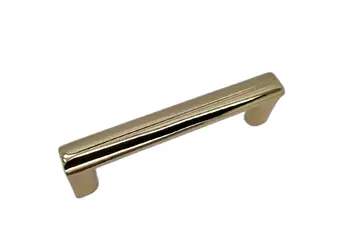 maner mobila metalic auriu lucios 96 mm