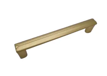 maner mobila metalic auriu mat 128 mm