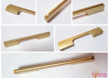 maner mobila metalic auriu mat