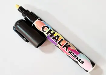 marker creta lichida neagra