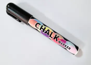 marker creta lichida neagra