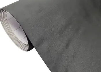 material autoadeziv piele intoarsa gri