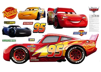 mega sticker masini Cars komar