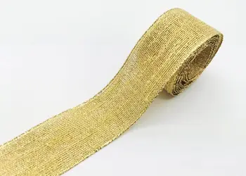 panglica decorativa aurie 4 cm 10 m
