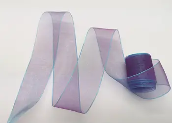 panglica organza violet 4 cm 10 metri