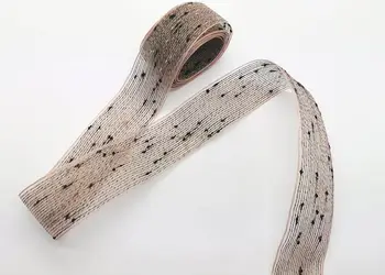 panglica decorativa folina roz pal transparenta 4 cm 10 metri