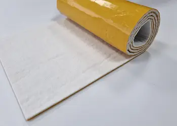 pasla de 3mm autoadeziva alb 1