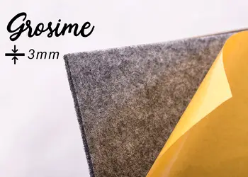 pasla de 3mm autoadeziva neagra 1