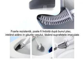 perie din silicon pentru curatare vas toaleta 1