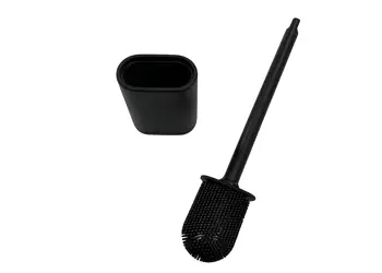 perie toaleta silicon negru