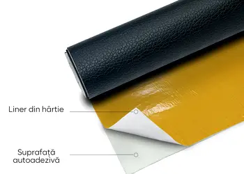 piele ecologica autoadeziva maro
