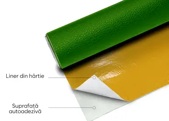 piele ecologica autoadeziva culoare verde