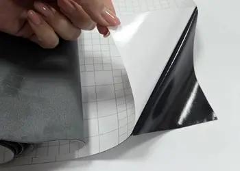 material autoadeziv piele intoarsa gri