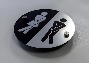 Placuta toaleta bond gri A4