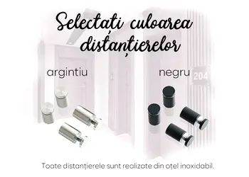 placuta cu numar si adresa model printat uv colorata acril alb s00