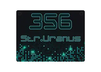 placuta modern cu numar isau adresa casa model print uv cu text personalizat2