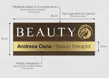 placuta nature personalizata print uv firme birouri spatii comerciale s00