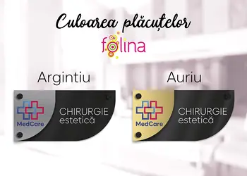 placuta personalizata cu print uv pentru birouri spatii comerciale firme institutii s00