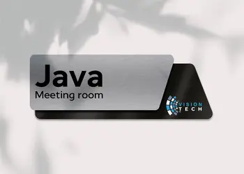 placuta personalizata doua straturi print uv pentru scoli birouri spatii comerciale s00